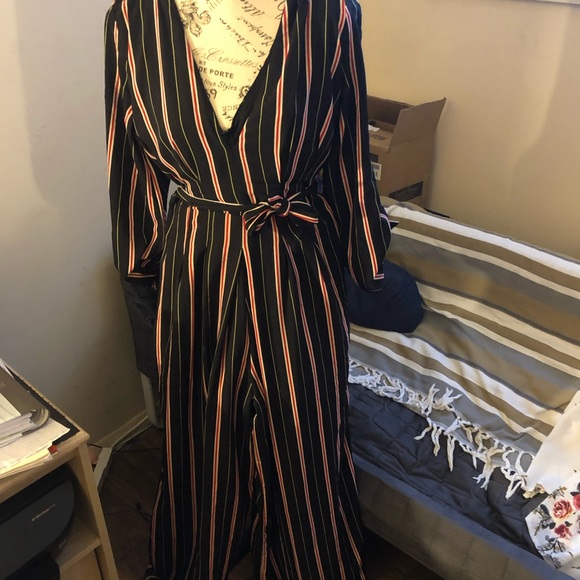 Other - Women’s striped jumpsuit